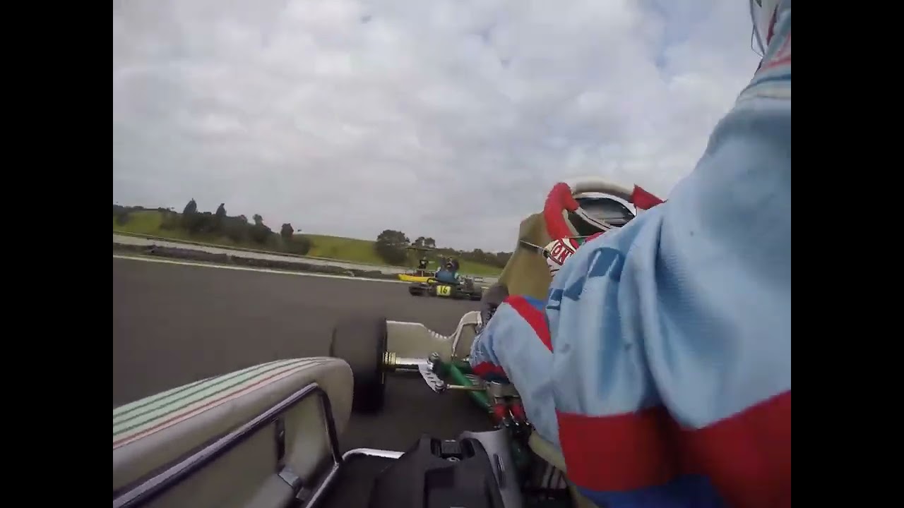 May 2025 Rd1 winter series, heat 6(GP). Rotax junior