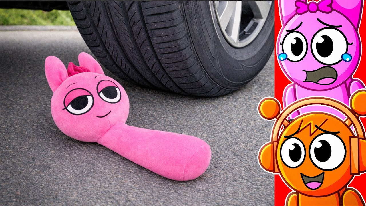 Pinki vs CAR!!!