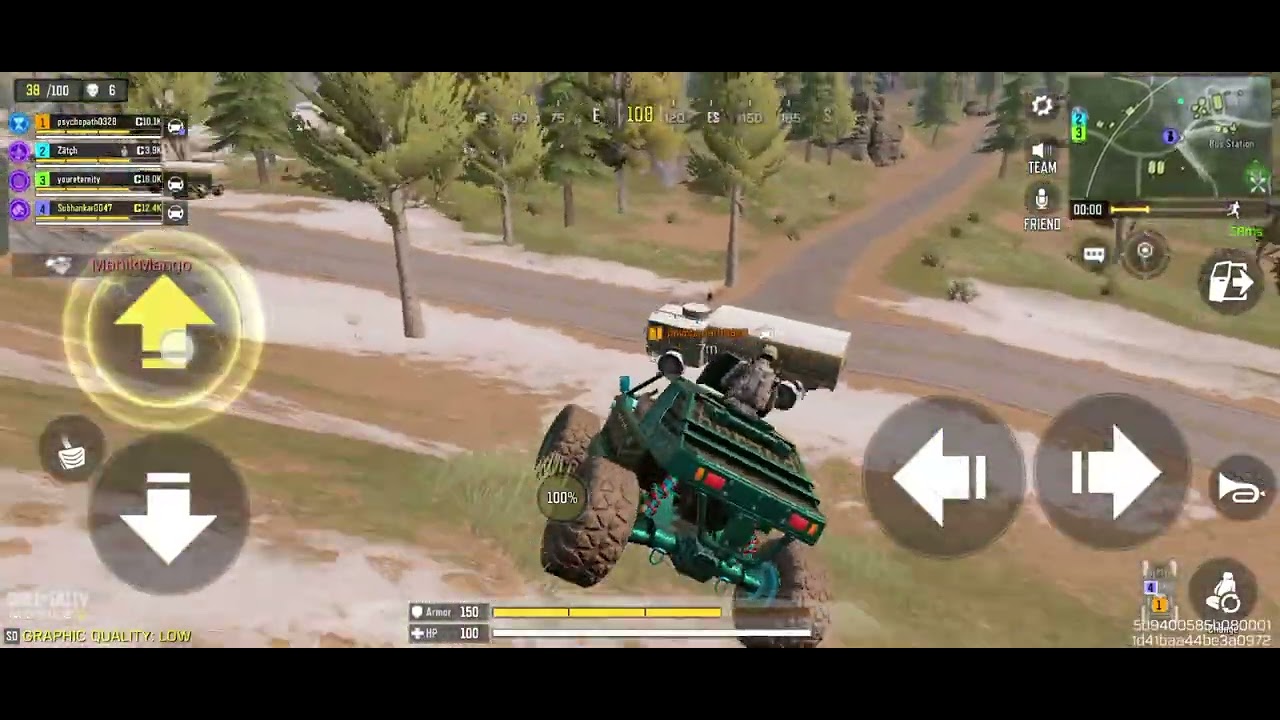 Fun with tank in call of duty mobile 