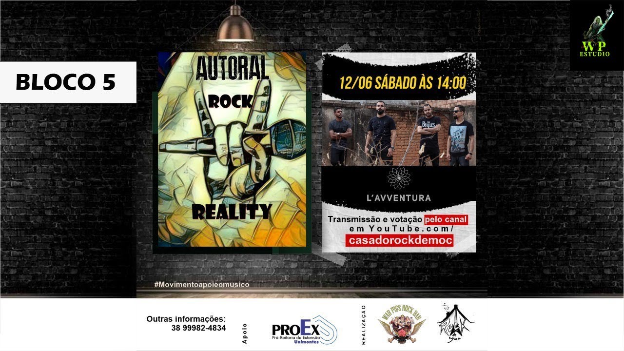 Live Rock Autoral - War Pigs Rock Bar - Bloco 5