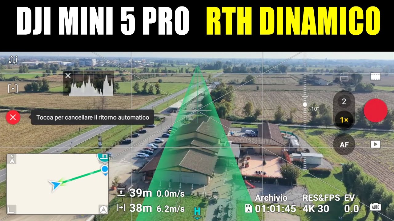 DJI MINI 5 PRO -  RTH DINAMICO Così tornerà sempre da voi !!!