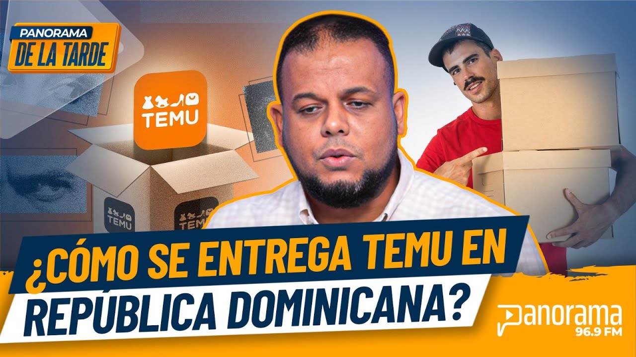 Delvys Lanfranco revela cómo funciona entrega de paquetes de Temu en República Dominicana
