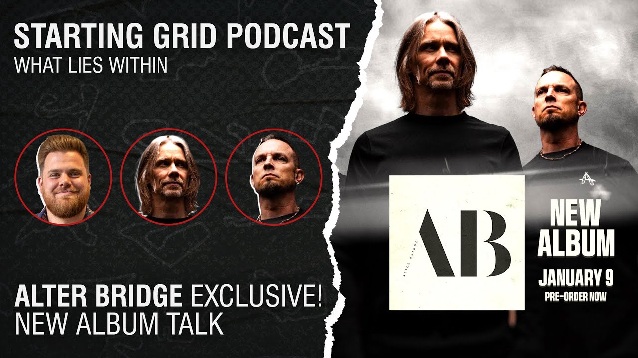 Alter Bridge Exclusive! (English) | Starting Grid Podcast