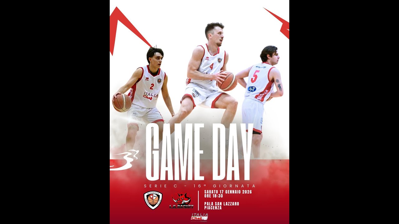 SERIE C 25-26 - PIACENZA BASKET CLUB vs L.G. CASTELNOVO MONTI