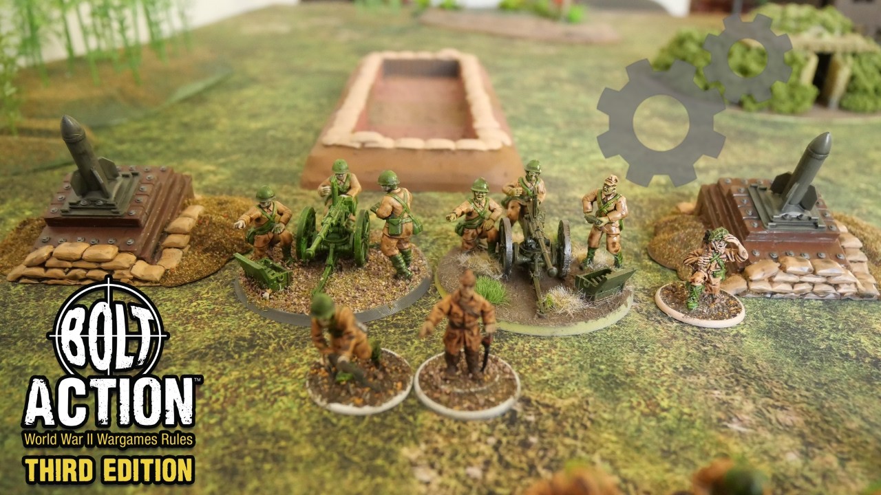 Bolt Action V3 Battle Report, U.S Marines vs Imperial Japan