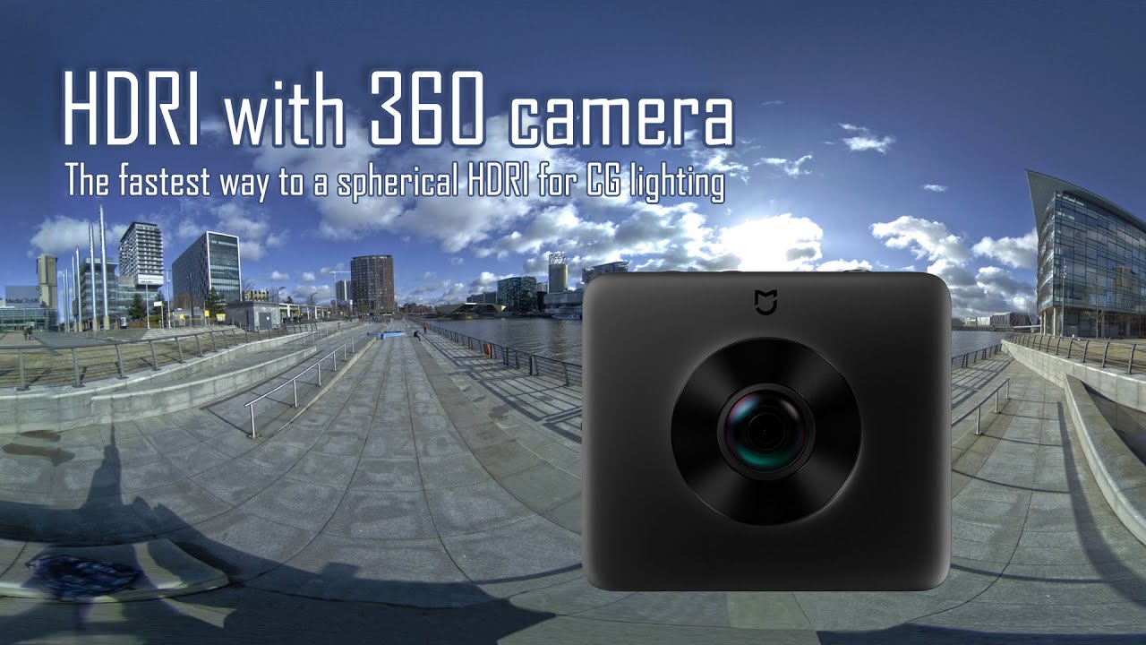How to create an HDRI with your 360 camera