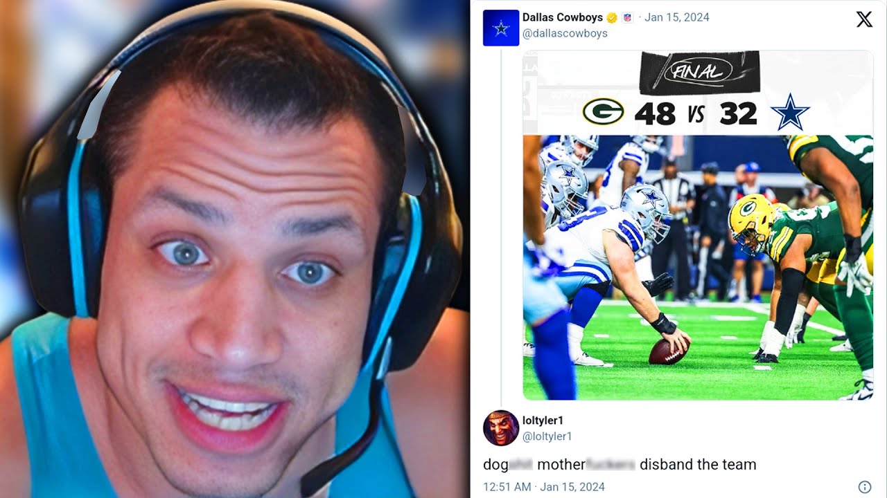 TYLER1 DALLAS COWBOYS RANT