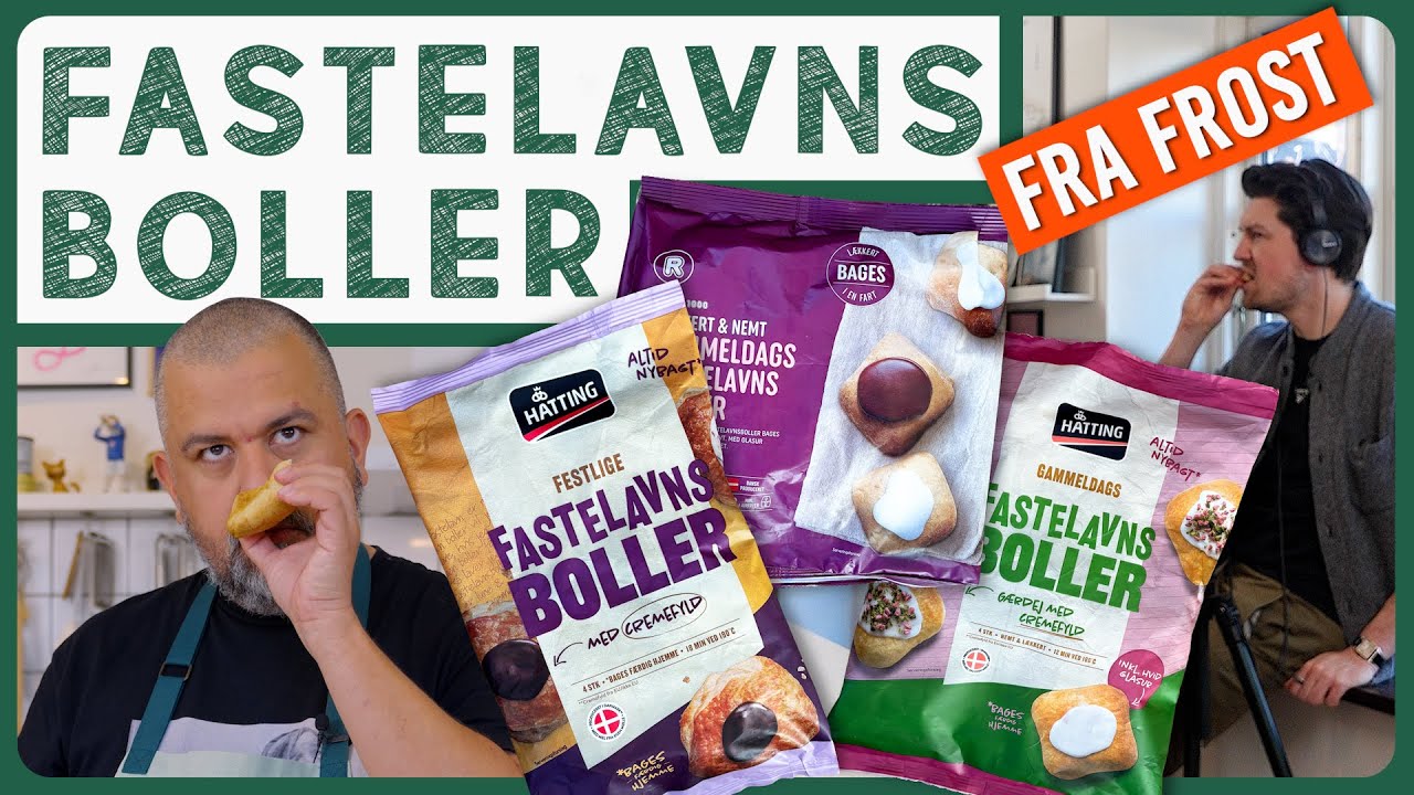 FASTELAVNSBOLLER FRA FROST 🎭 | Er de noget værd? Og er der virkelig ikke flere?