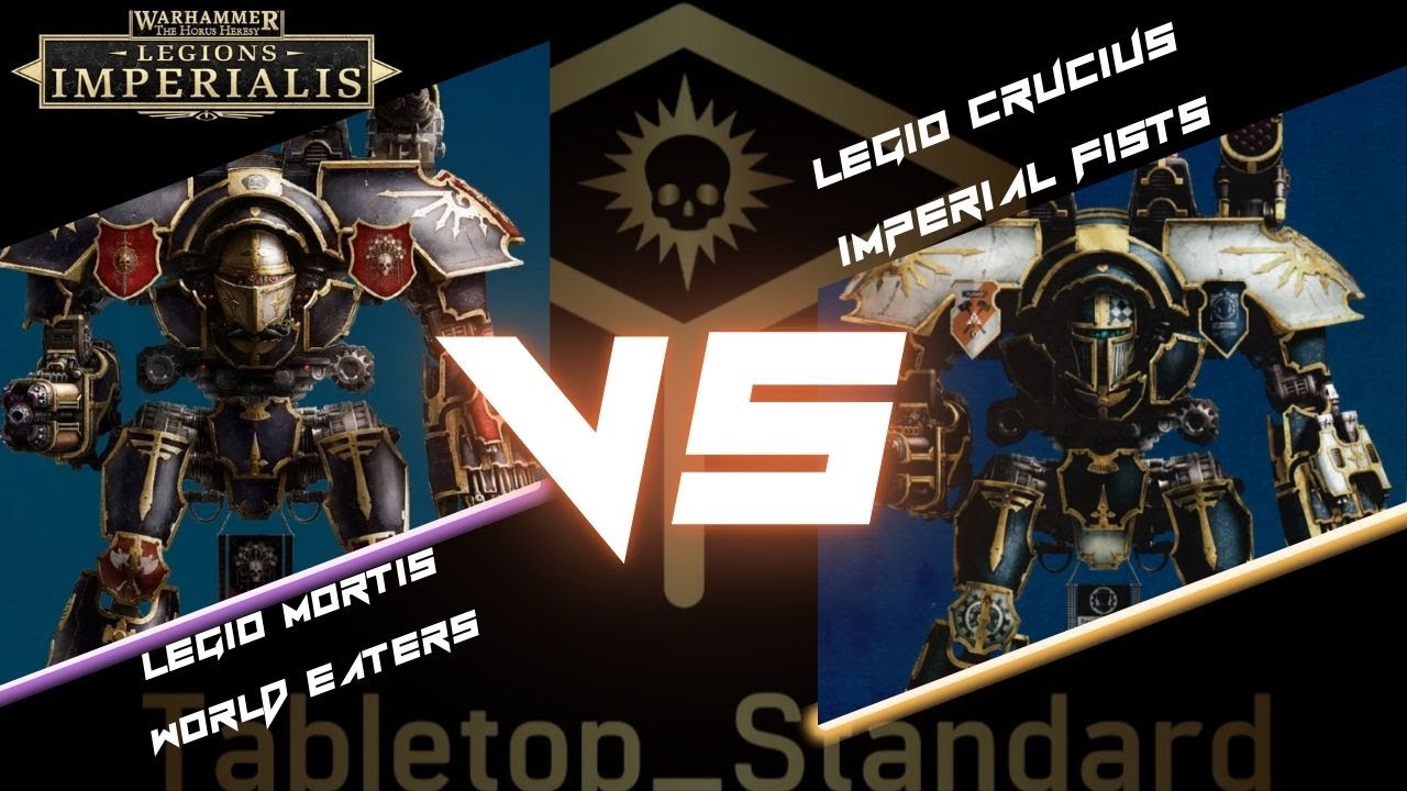 Legions Imperialis Match Play Battle Report - 3000pts - Collegia Titanica