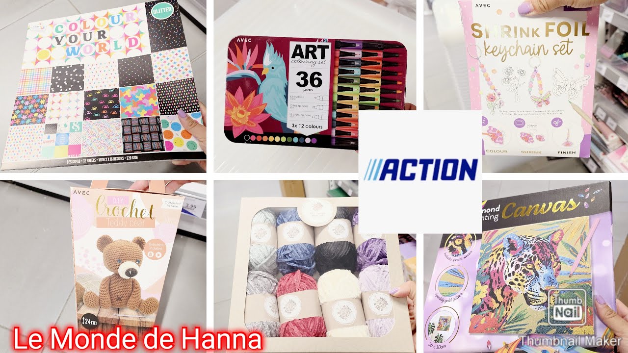 ACTION ARRIVAGE 01-09 LOISIRS CR&Eacute;ATIFS 🧶