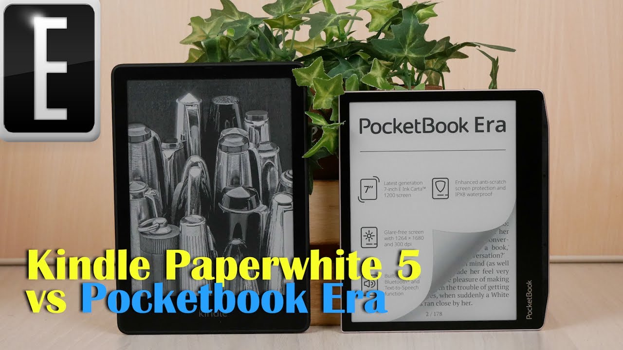 Kindle Paperwhite 5 против Pocketbook Era | Сравнение