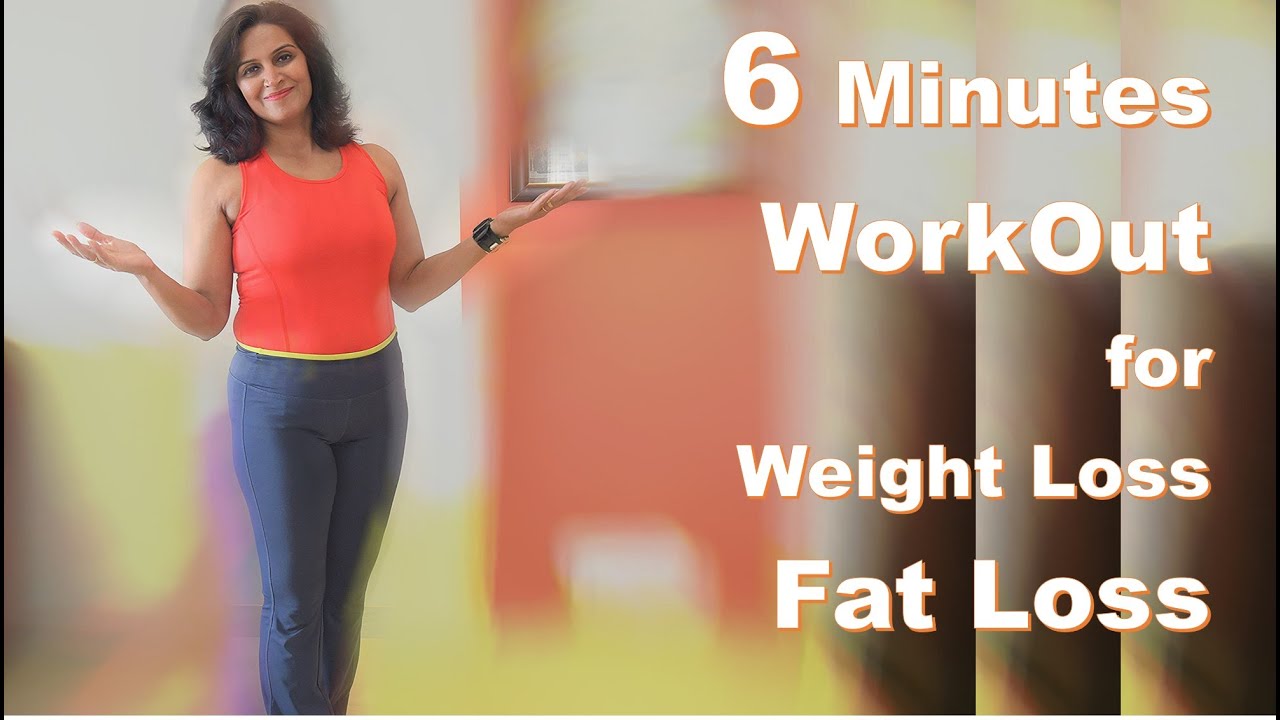 4 Minute WorkOut to KickStart Weight Loss Fat Loss and Flat Abs | Video Asha Ashta