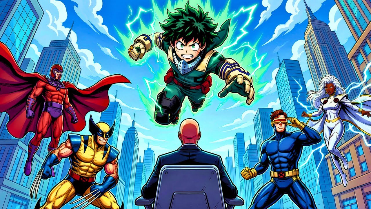 What If Izuku Midoriya (DEKU) Entered X-MEN Universe?