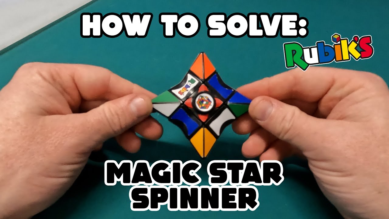 Learn How to Solve a Rubik's Magic Star Spinner in 3 Easy Steps (Beginner Tutorial)