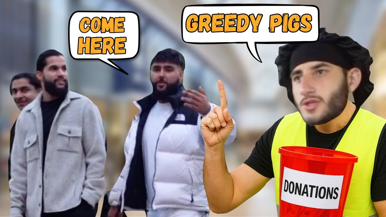 Rude Charity Worker Prank