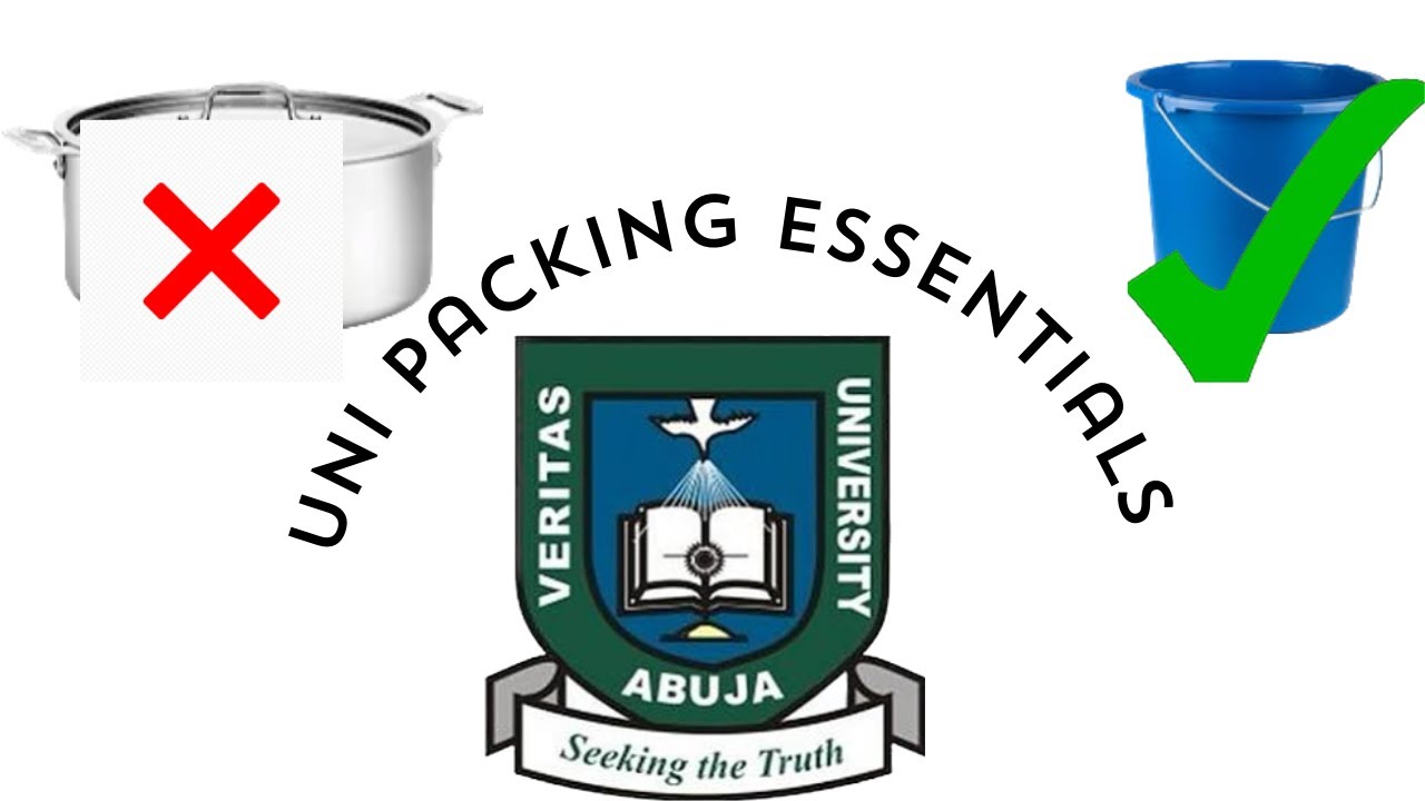 UNI PACKING ESSENTIALS!! VERITAS UNIVERSITY ABUJA (WHAT TO Bring As A Fresher) #school