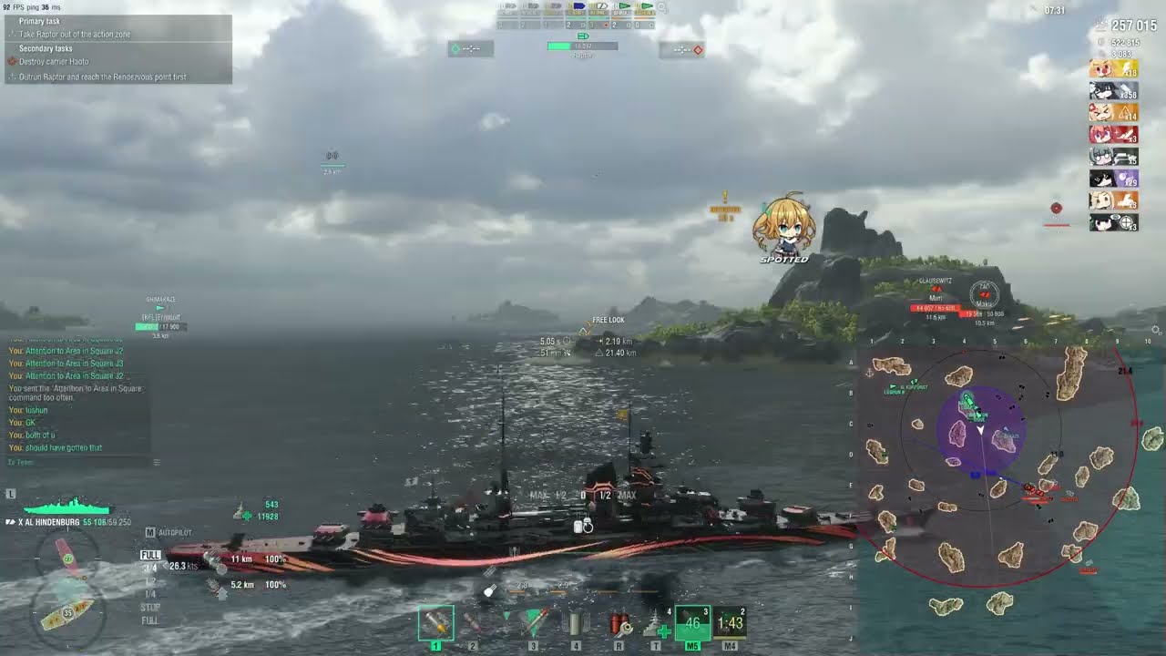 WoWs Operations Gameplay #23 Hindenburg