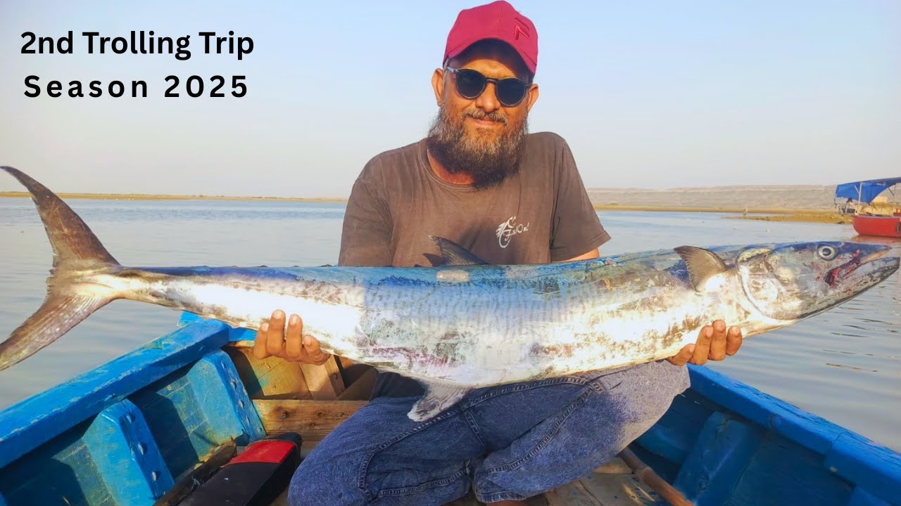 2nd Trolling Trip of Season 2025 | Karachi Fishing 2025 | Charna Fishing 2025