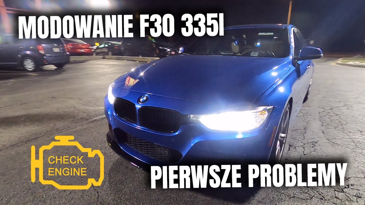 Modowanie f30 335i - JB4, downpipe, sprężyny, dokładki!!