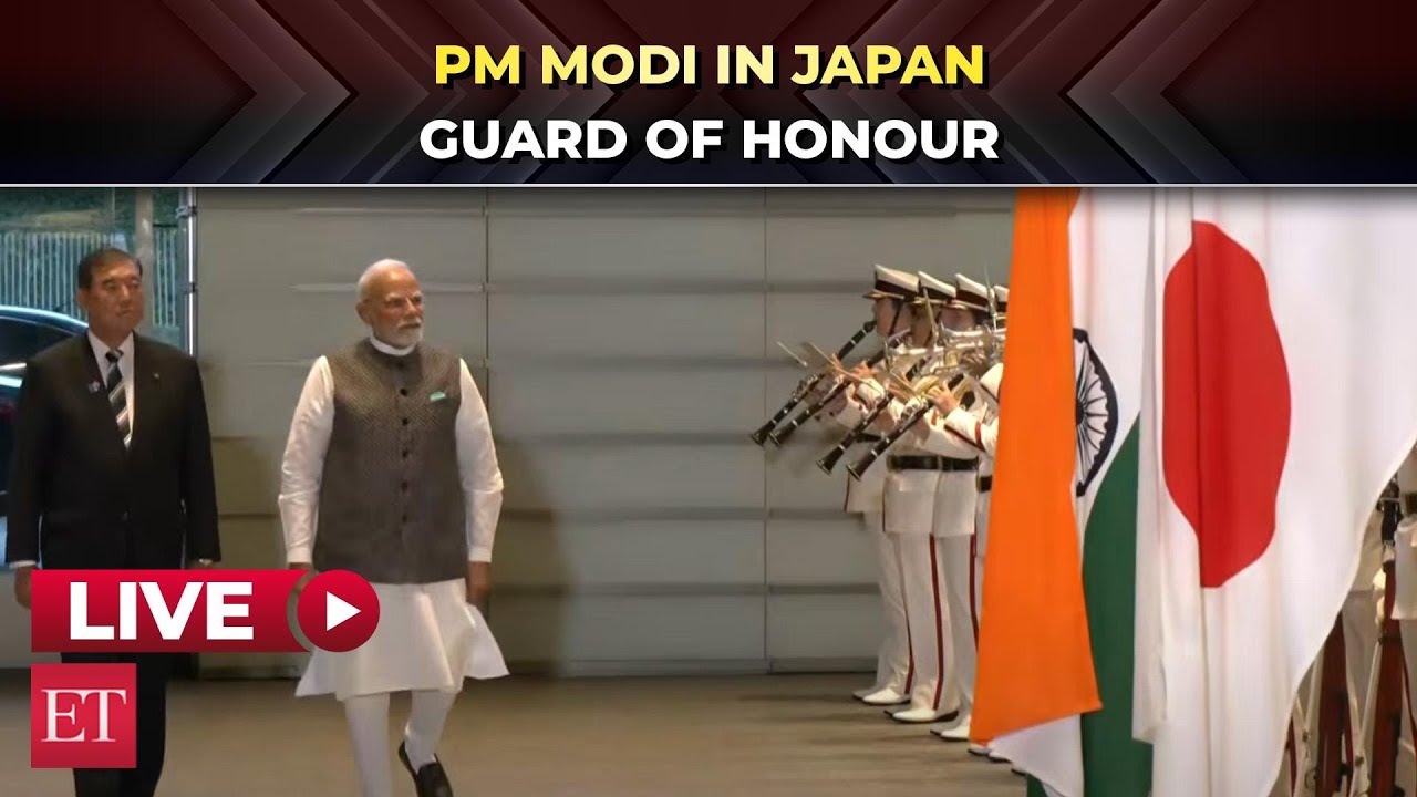 Watch: PM Modi receives Guard of Honour in Japan
