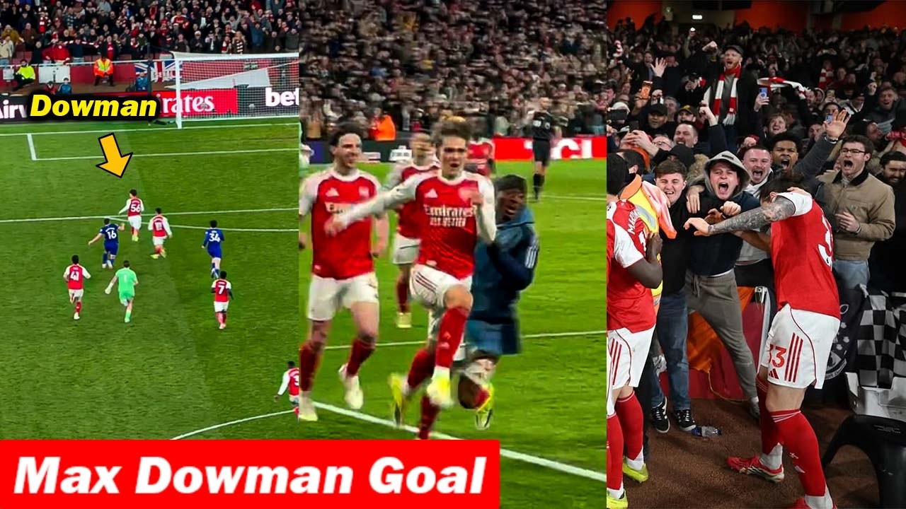 Arsenal Fans Reactions to Max Dowman Goal vs Everton