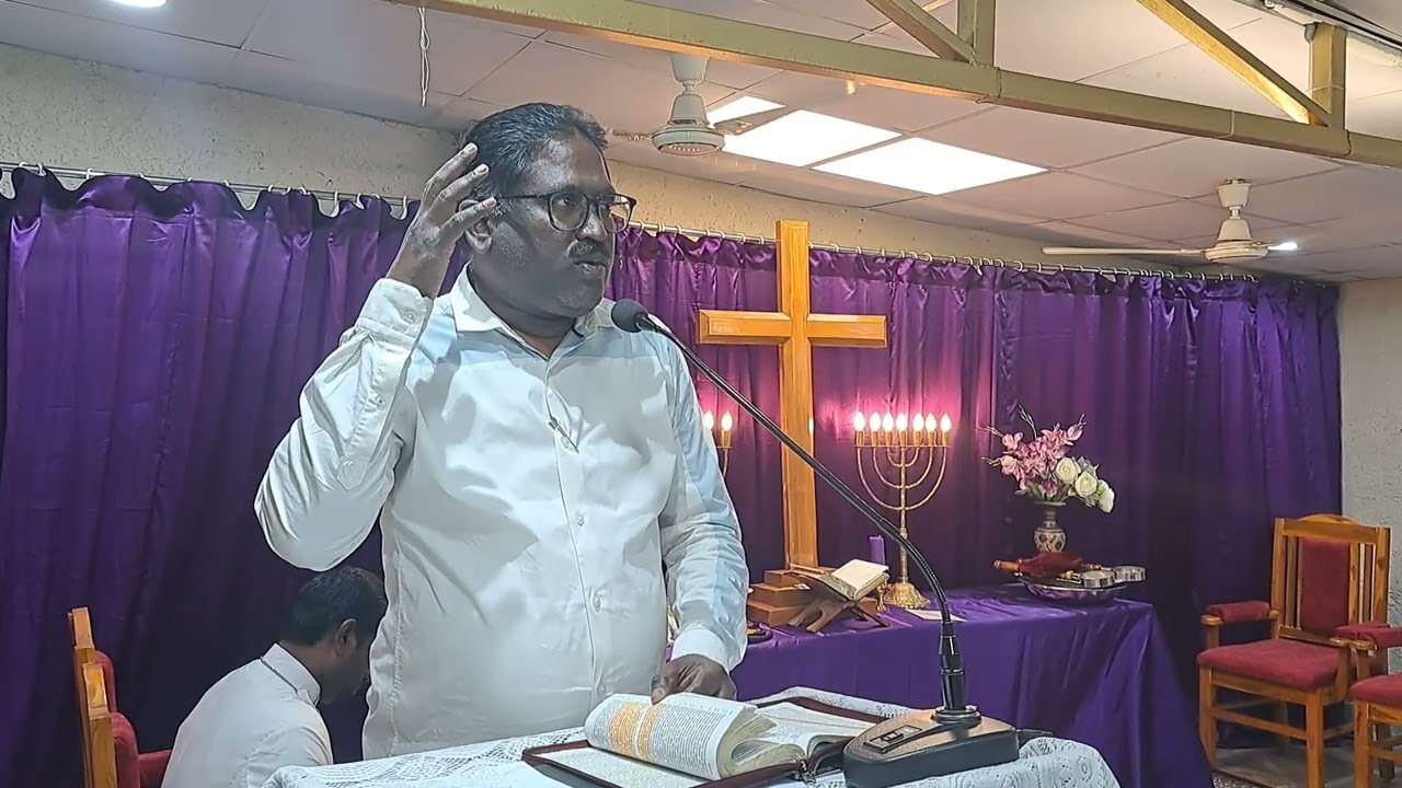 Lent 10 day sermon by Mr. Rajakumar at Tabernacle Lutheran Church 
