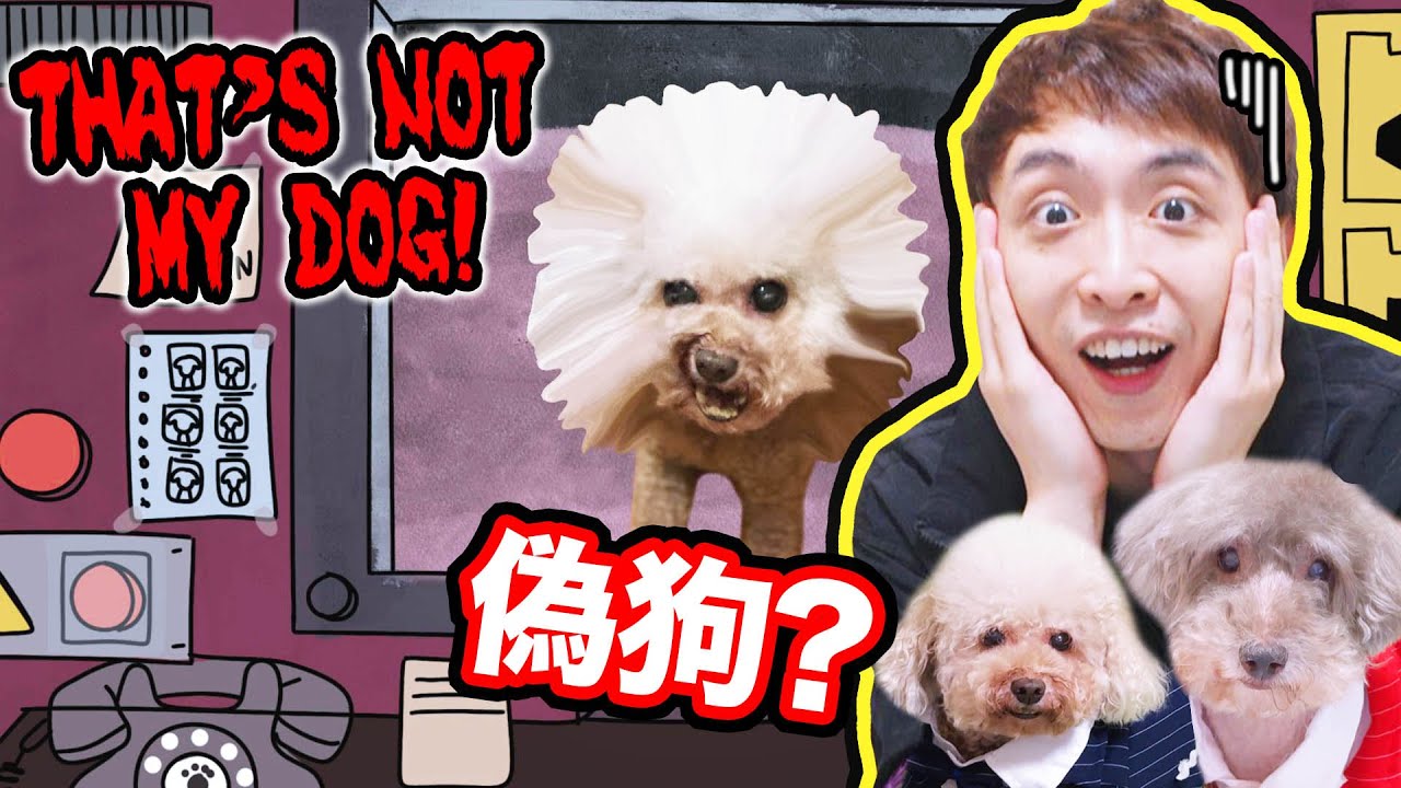 🕵🏼自製狗狗版That's not my Neighbor！你能認出誰是偽狗嗎？