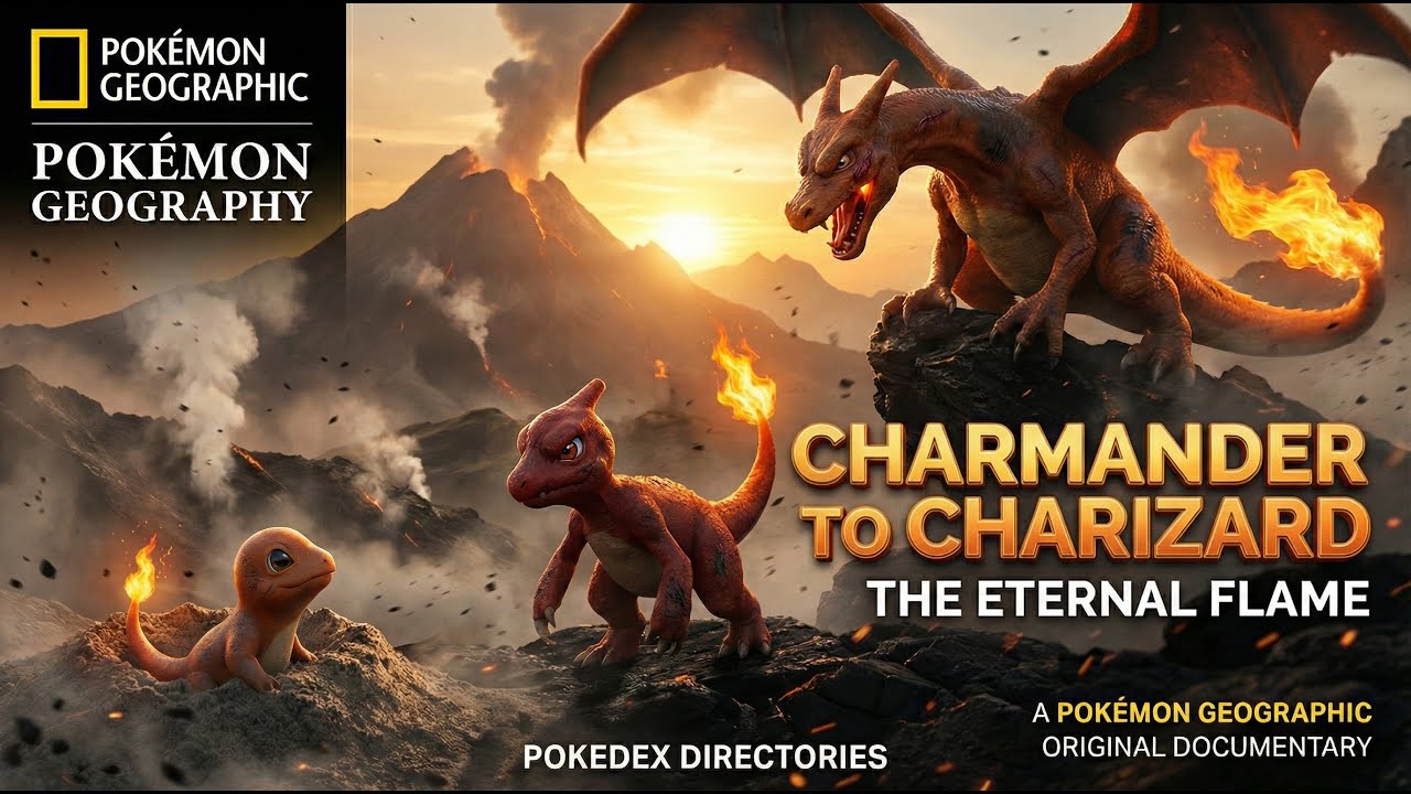 NatGeo: Charmander to Charizard | The Eternal Flame – Real Life Pokémon (Pokémon Documentary)