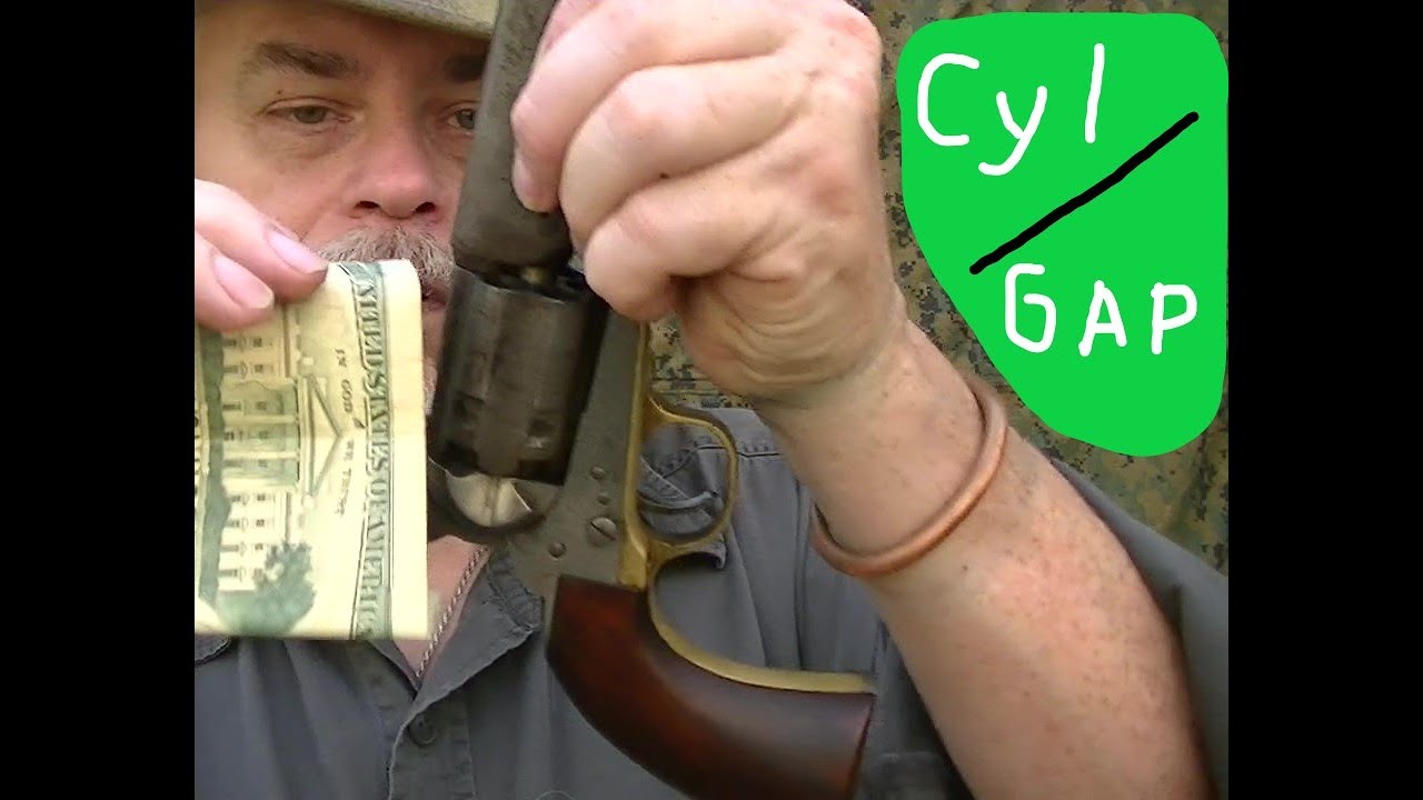 percussion revolver series  cyl gap