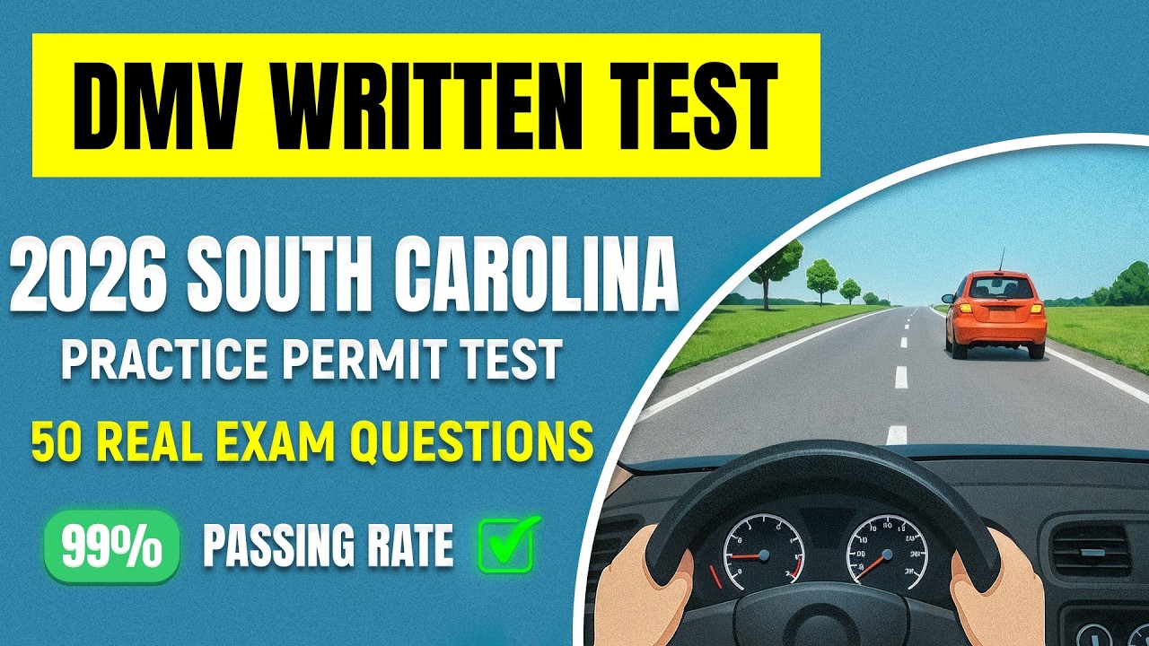 2026 South Carolina DMV Permit Practice Test: Real Questions & Answers to Pass Your Learner’s Permit