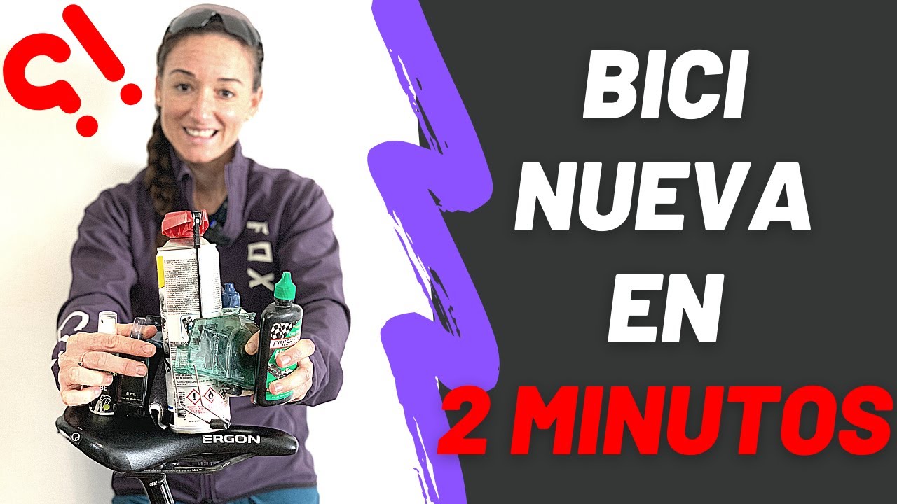 💥TU BICI NUEVA EN 2 MINUTOS💥: Cómo limpiar tu bicicleta de montaña MTB en cada uso | Laura Celdran