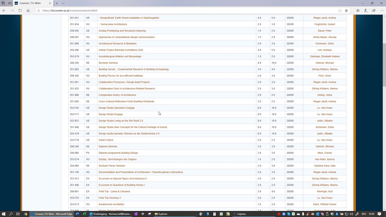 TISS Course Search Tutorial