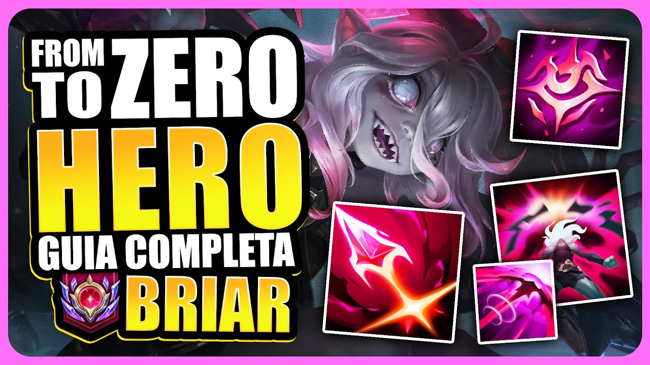 GUÍA COMPLETA de BRIAR 2026 ✅| Ítems, Runas, Combos, Mecánicas y Pathing | OTP BRIAR MAESTRO