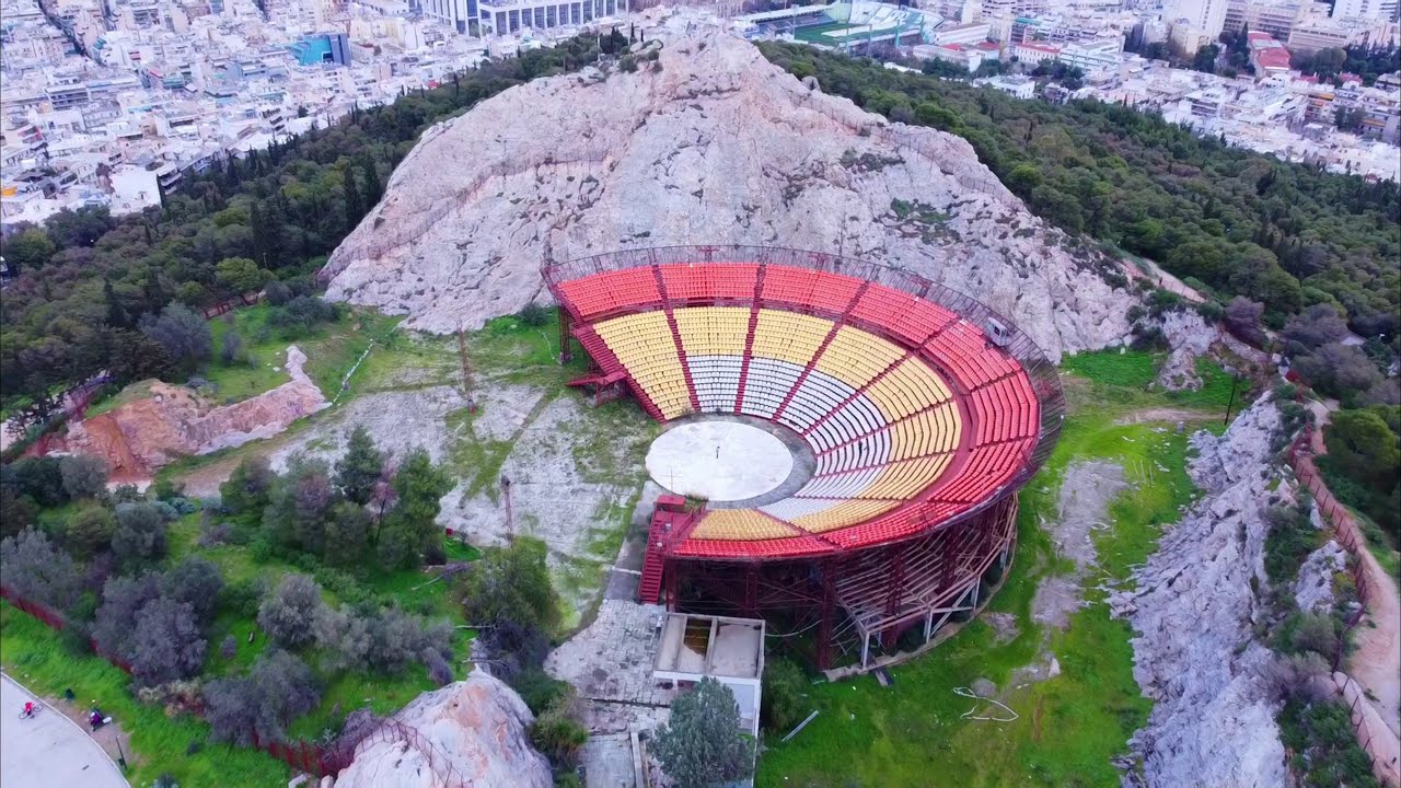 Lykabettus, Athens | Drone flight