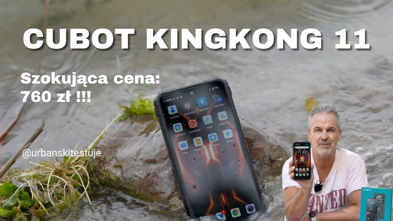 Cubot King Kong 11 - za niecałe 800 zł.