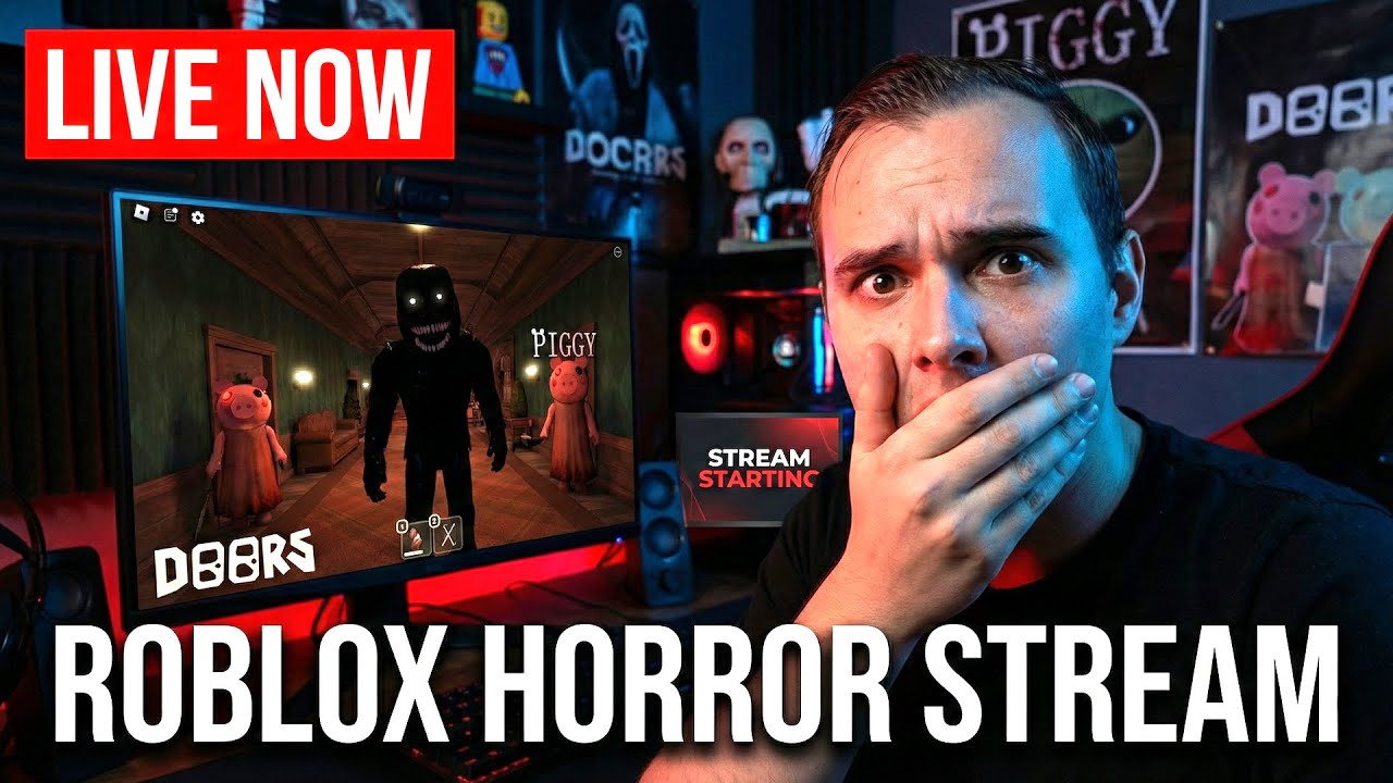 ROBLOX HORROR GAMES SPELEN (Livestream)