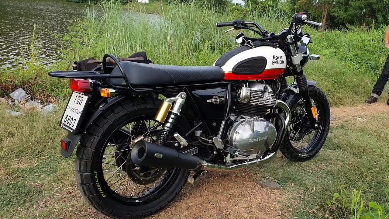 #intercepter650 ใส่ยาง PILELLI SCORPION RALLY STR 120/70 -150/70 R18