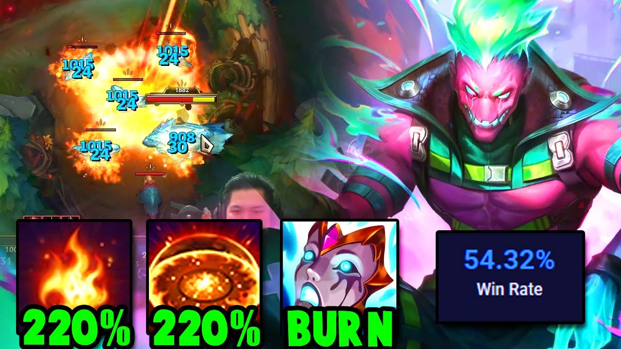 Brand Jungle just became the #1 JUNGLER with this buff.. (Fastest Clear Time in the Game) | 370 CS