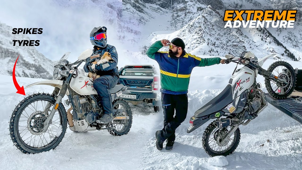 -15 mai Snow ride 🥶 | Pura Pagalpan hai 👌