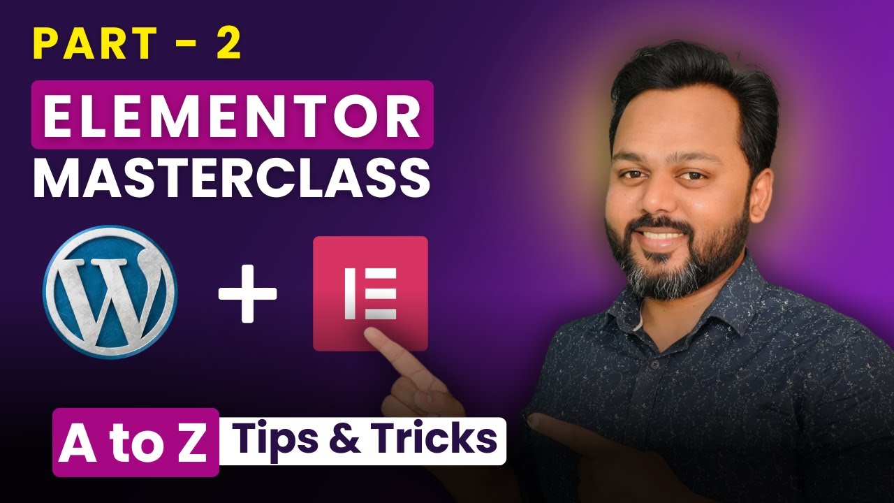 Elementor Pro WordPress Tutorial 𝗣𝗮𝗿𝘁 - 𝟮 | Elementor Pro Tutorial