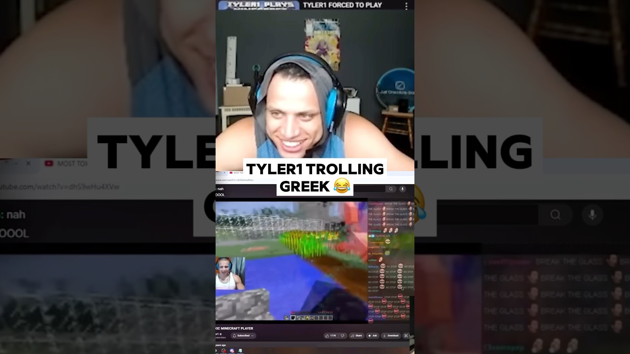 Tyler1 trolls Greek 