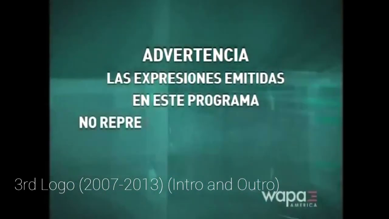 Televicentro de Puerto Rico and WAPA-TV Content Warning History (1998-2013)