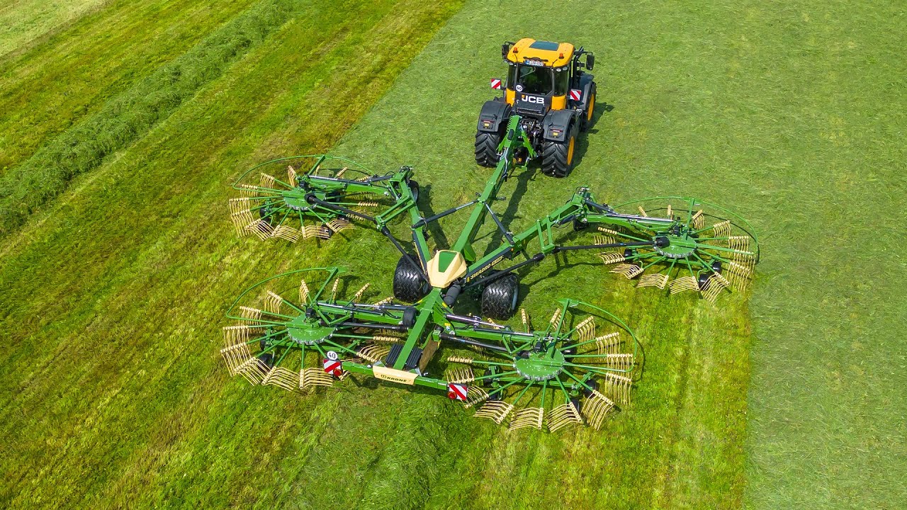 New 2024 range of Krone grass machinery