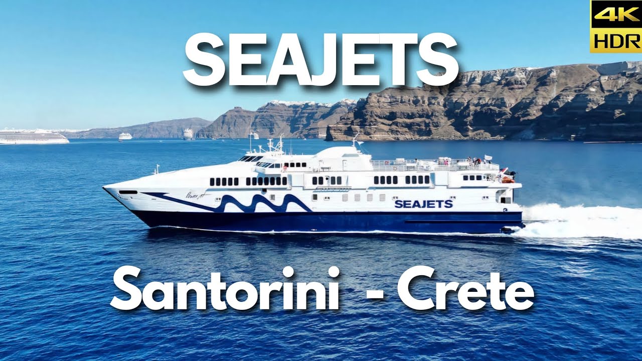 SEAJETS FERRY - Seat Classes + Full Onboard Experience
