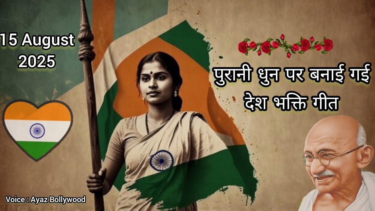 पुरानी धुन पर बनाई गई देश भक्ति गीत🇮🇳Filmi Tarz Me 🇮🇳  15 August 2025 New Song