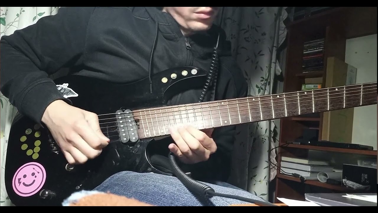 Immortal Disfigurement - 'Dragged through the inferno' guitar cover
