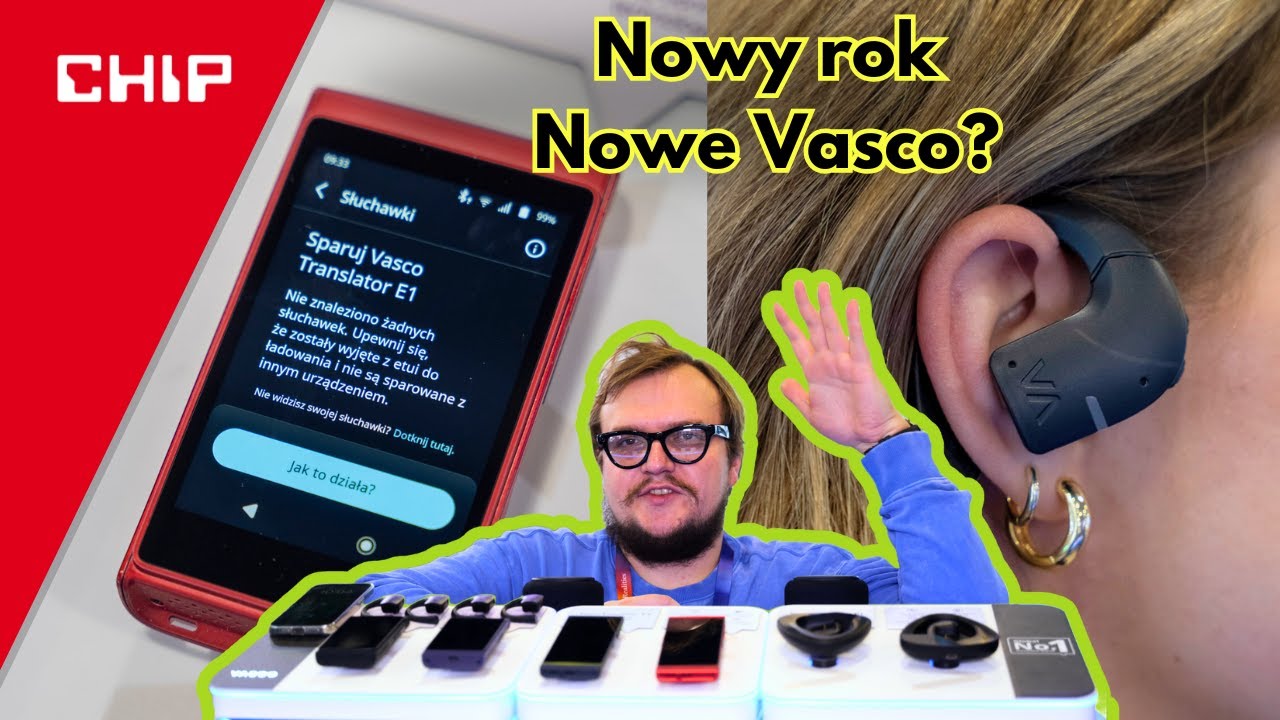 VASCO NA NOWO? 💬 Vasco Translator E1 i Q1 na CES 2025