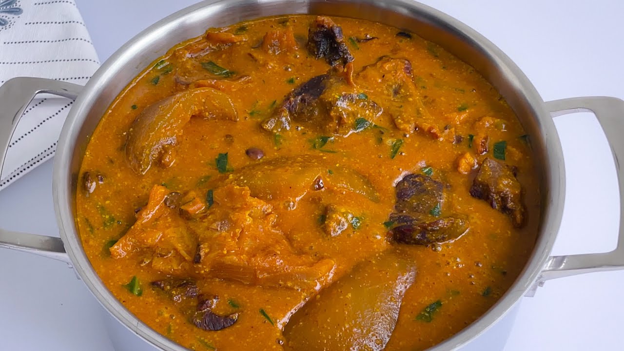 HOW TO MAKE PERFECT OGBONO SOUP