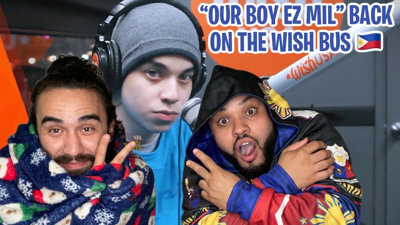 HE'S BACK ON THE WISH USA BUS!!| Ez Mil performs 