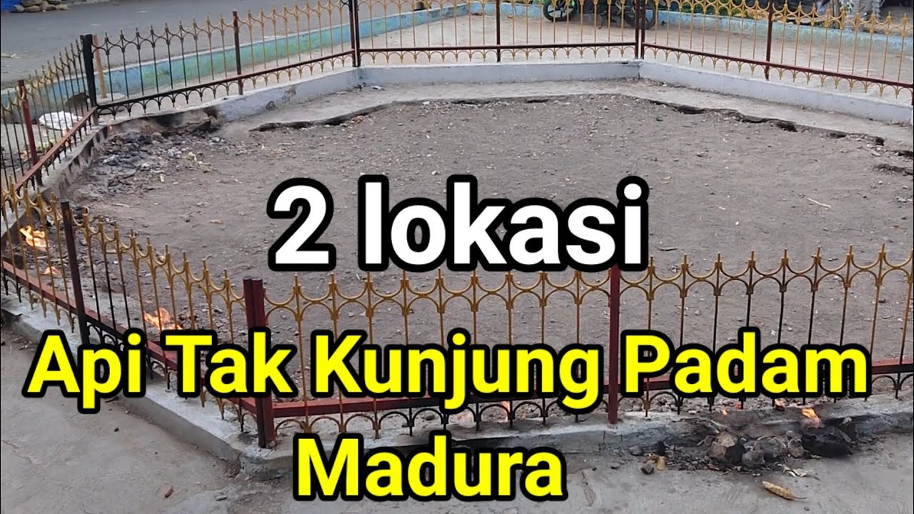 Api Tak Kunjung Padam Madura l Keajaiban Alam di Pulau Garam.